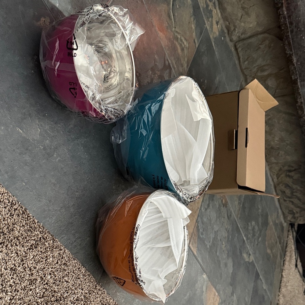 Colorful Home Accent Bowls Set